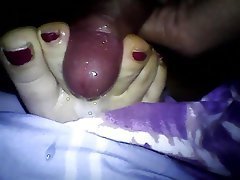 Amateur Foot Fetish Footjob Pantyhose Wife 