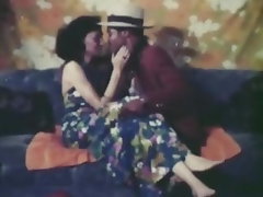 Blowjob Cumshot Hairy Vintage Interracial 