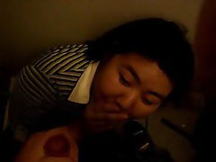 Amateur Asian Cumshot Facial 