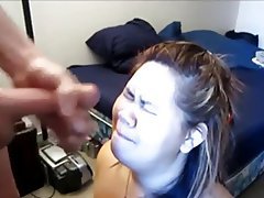 Amateur BBW Cumshot Facial 